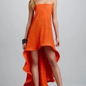 COPY - Alexis hi/low asymmetrical strapless dress